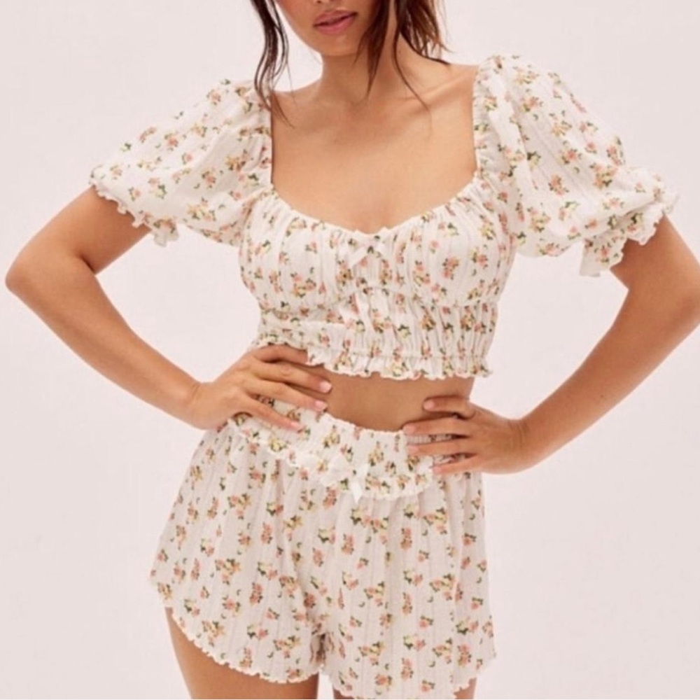 Floral Two-Piece Set For Love and Lemons